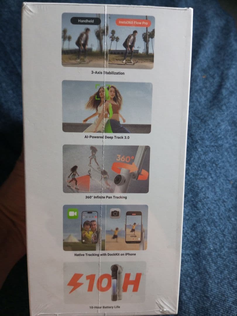 Insta360 Flow Pro シルバーグレー