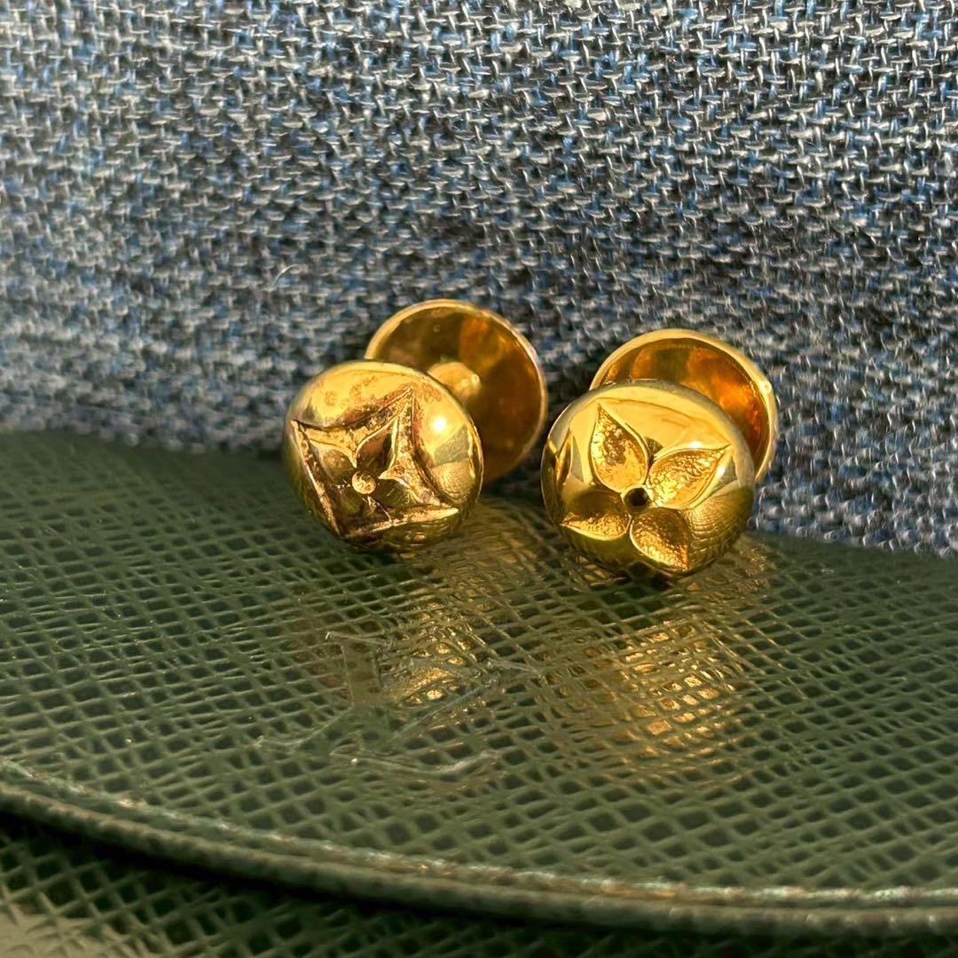 【即発送】LOUIS VUITTON ルイヴィトン カフス マンシェット タイガ