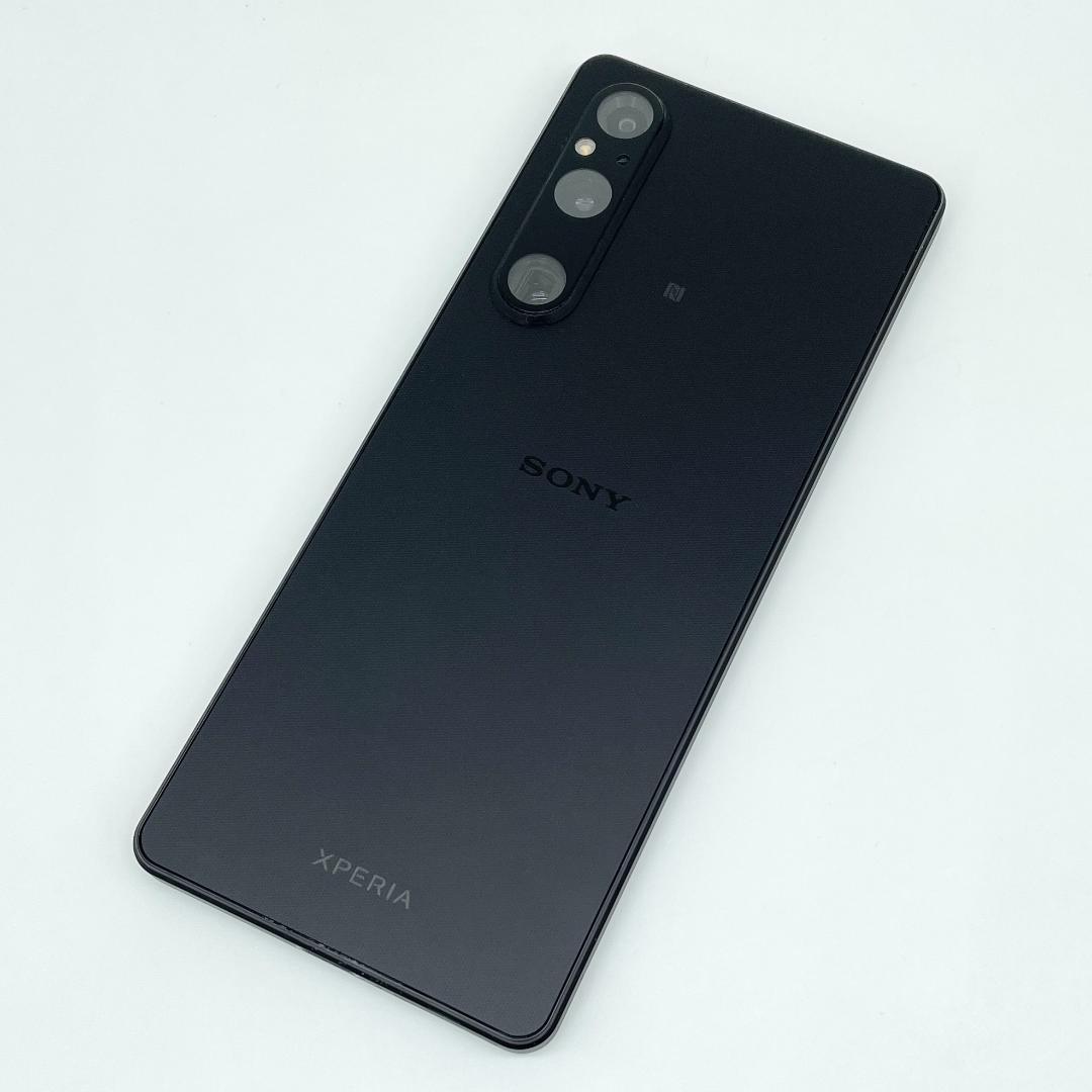 即配【美品】SIMフリー Xperia 1 Ⅴ 512GB ブラック 電池良好