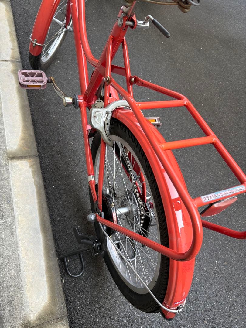 ミニベロ　オレンジ