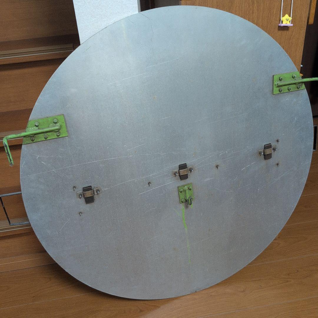 ならシルクロード博 円形看板１０３系アルミ板