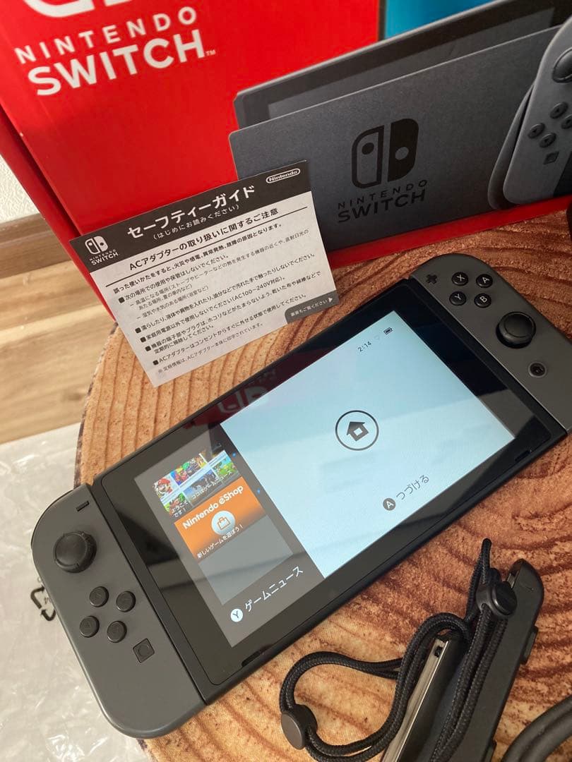 Nintendo Switch ニンテンドースイッチ本体　グレー③