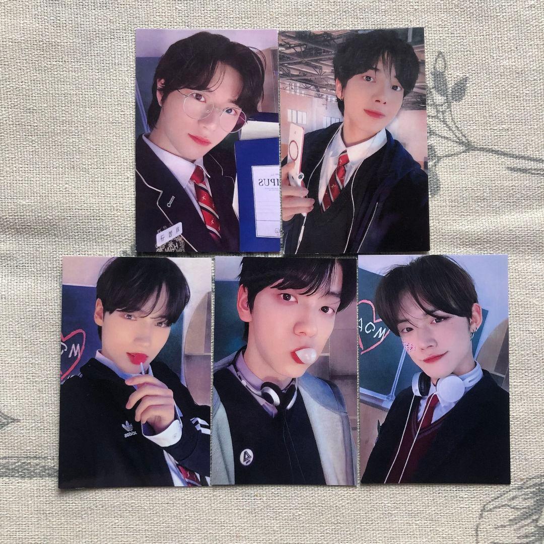 TXT 仁川 MOA 韓国 ACT:PROMISE EP.2 トレカ 5枚全員