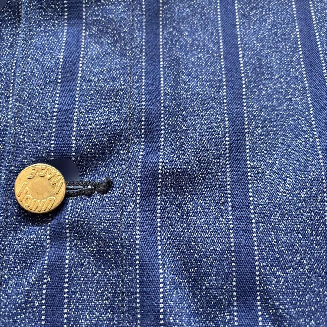 Heller's Cafe ストライプカバーオール 38 ウエアハウス