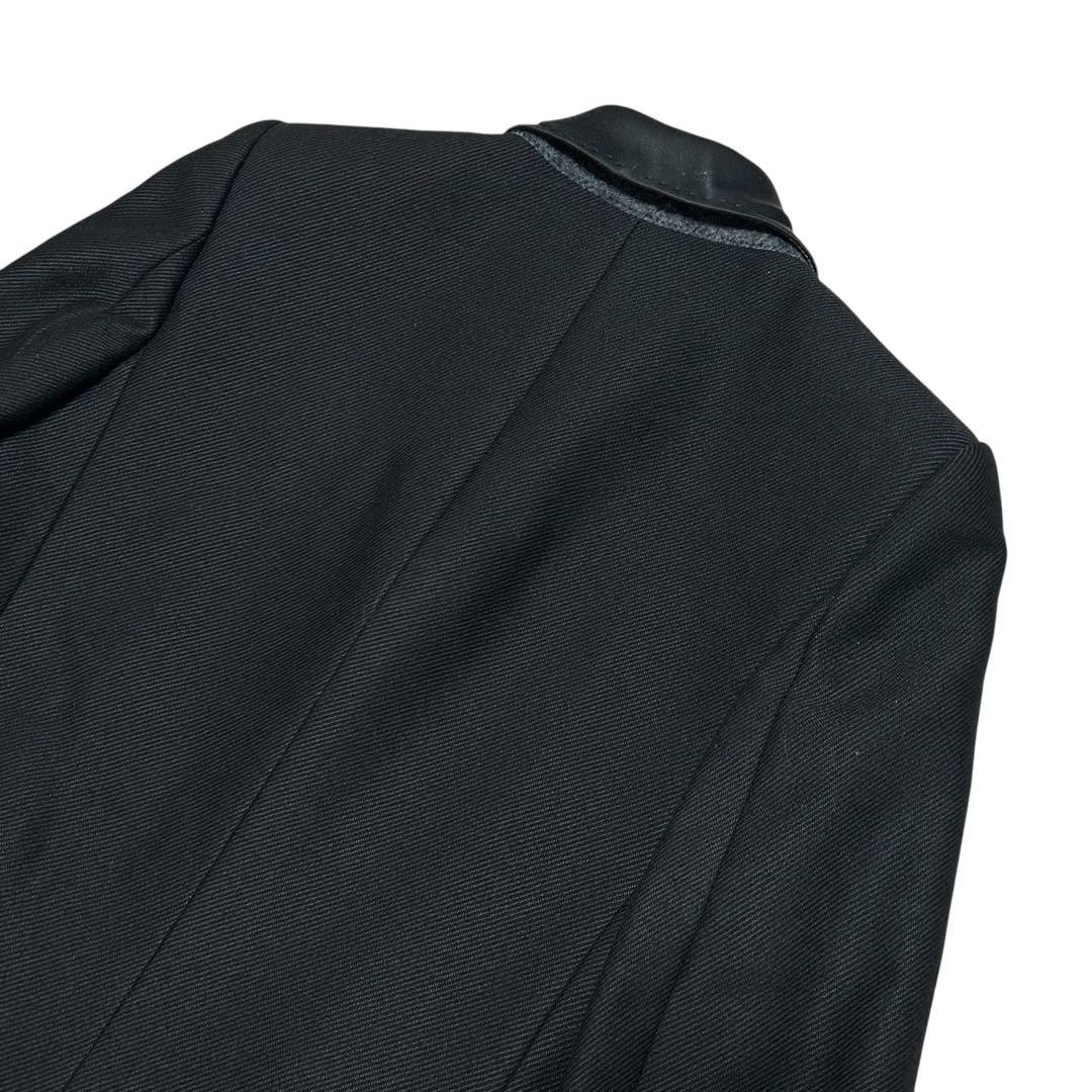 D&G DOLCE&GABBANA チェスターコート　レディース　ブラック