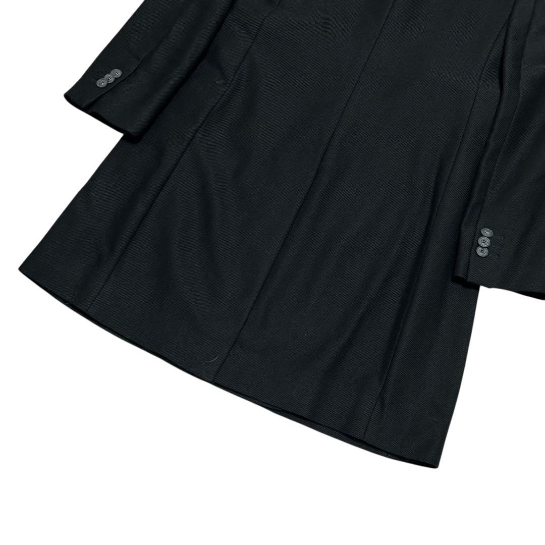 D&G DOLCE&GABBANA チェスターコート　レディース　ブラック