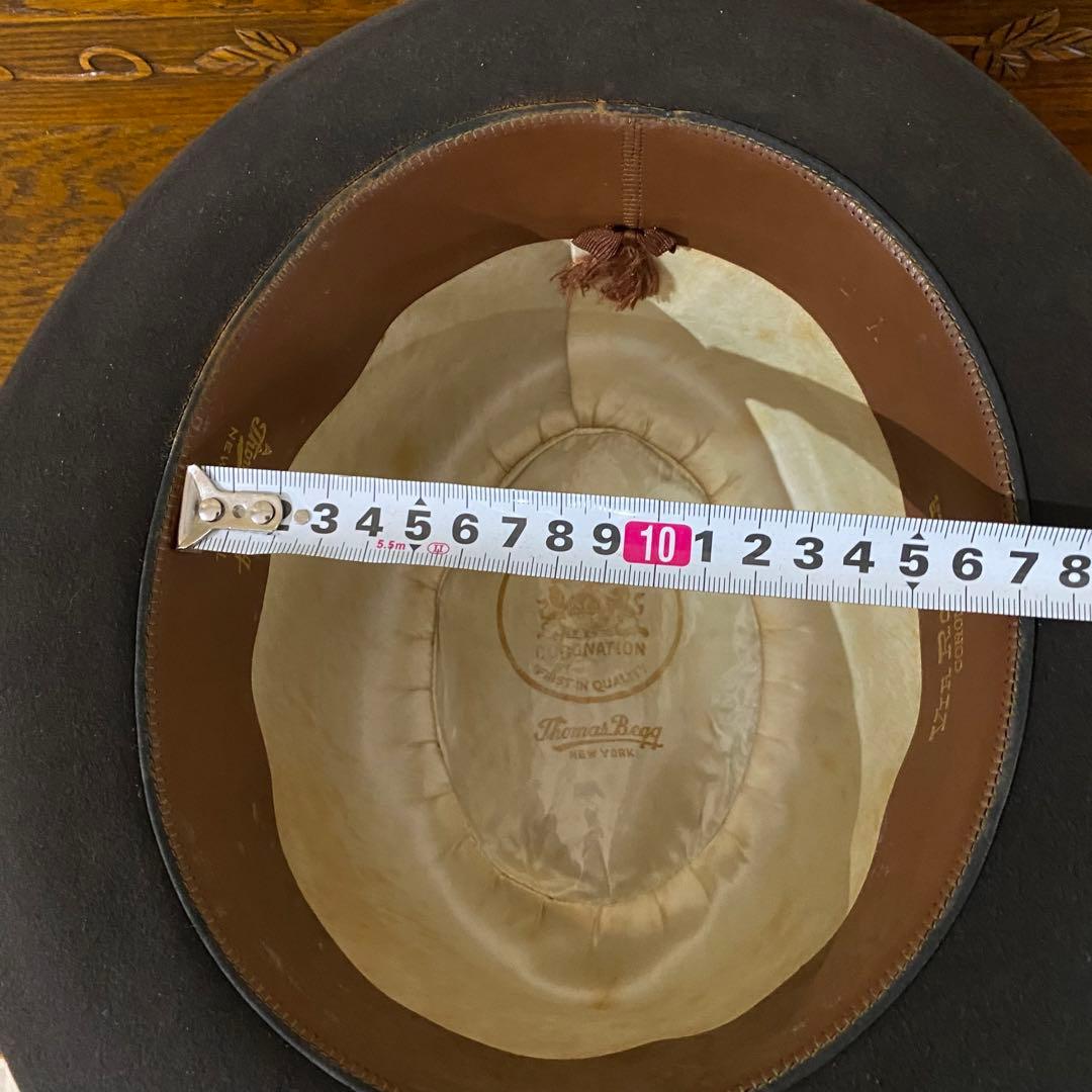 Thomass Begg VIA ROMAGNA 50~60sヴィンテージハット