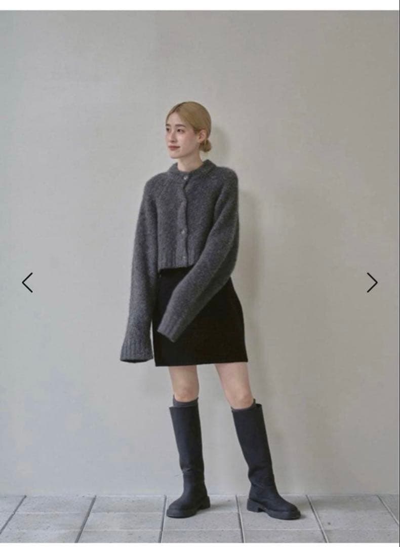 完売品　TODAYFUL Layered Knit Skirt