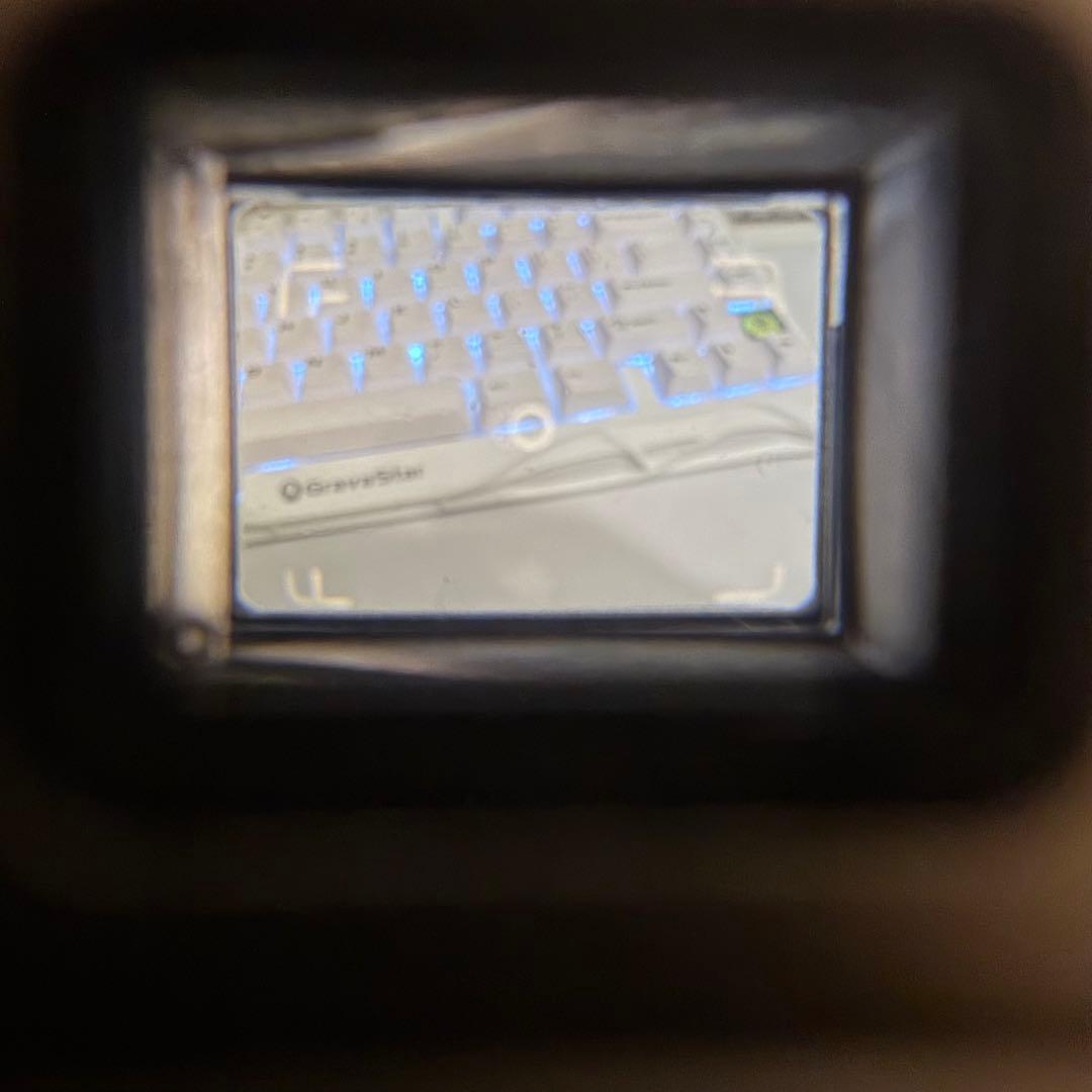 作動品　contax t2 データバック