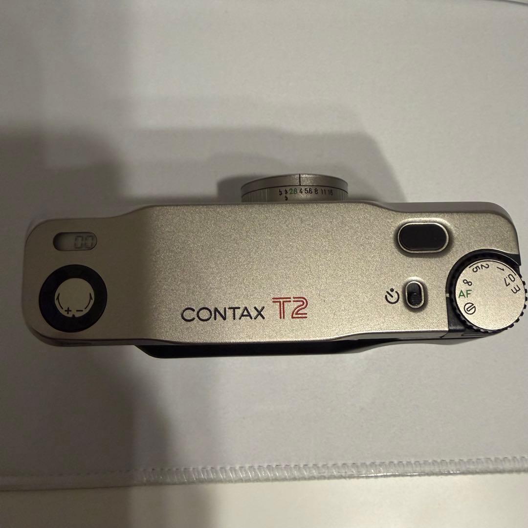 作動品　contax t2 データバック