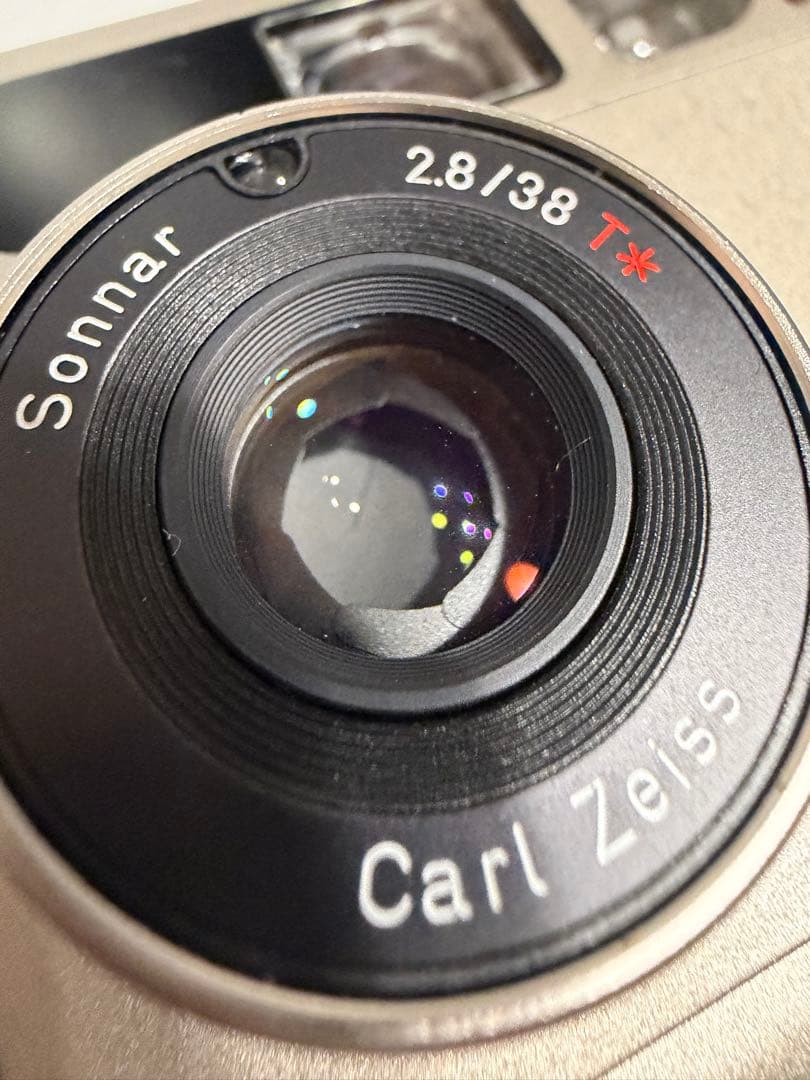 作動品　contax t2 データバック