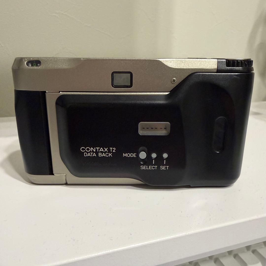 作動品　contax t2 データバック