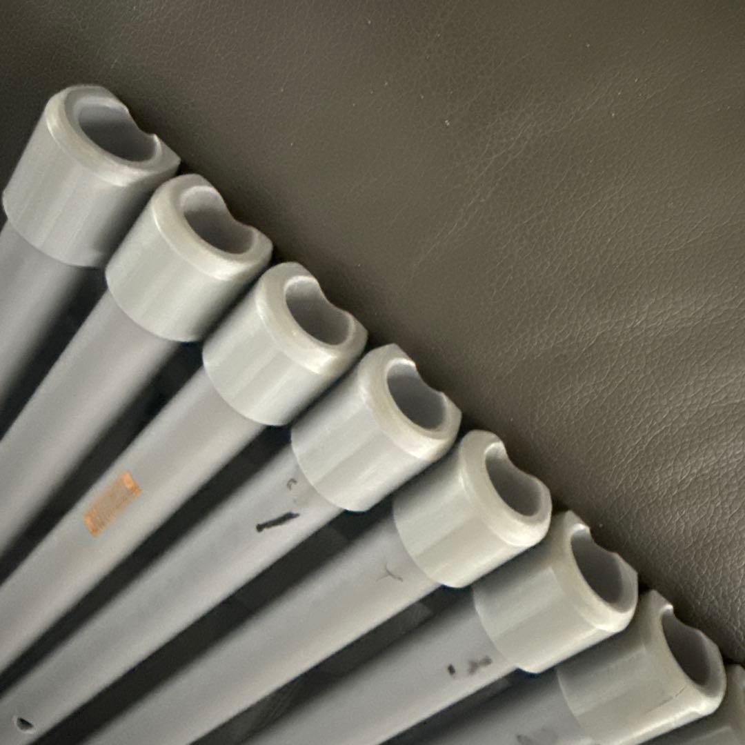 尺八　塩ビ管　ハンドメイド　12本まとめて