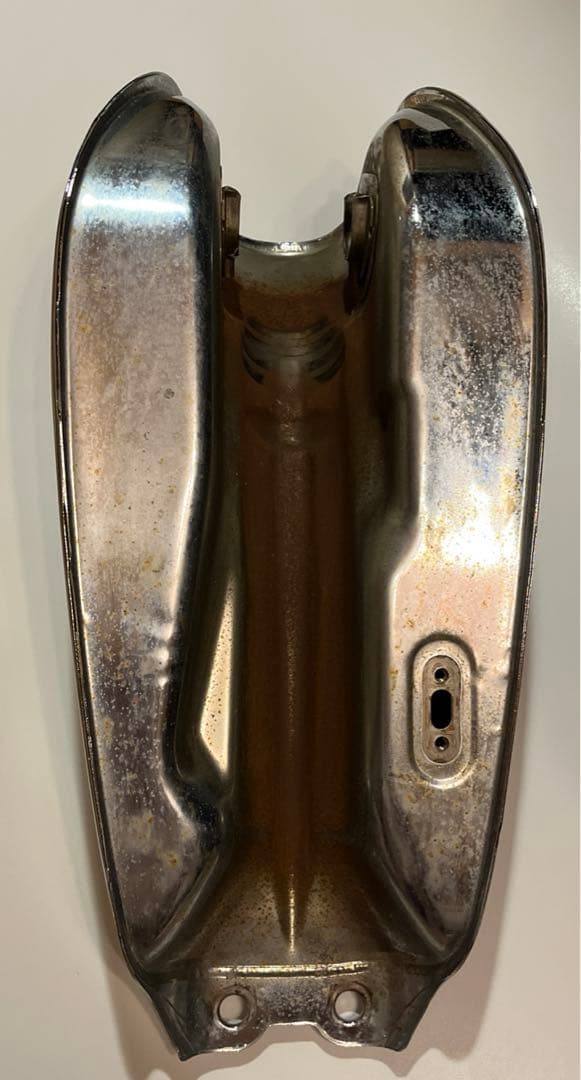 スズキ　バンバン200純正メッキタンク　美品