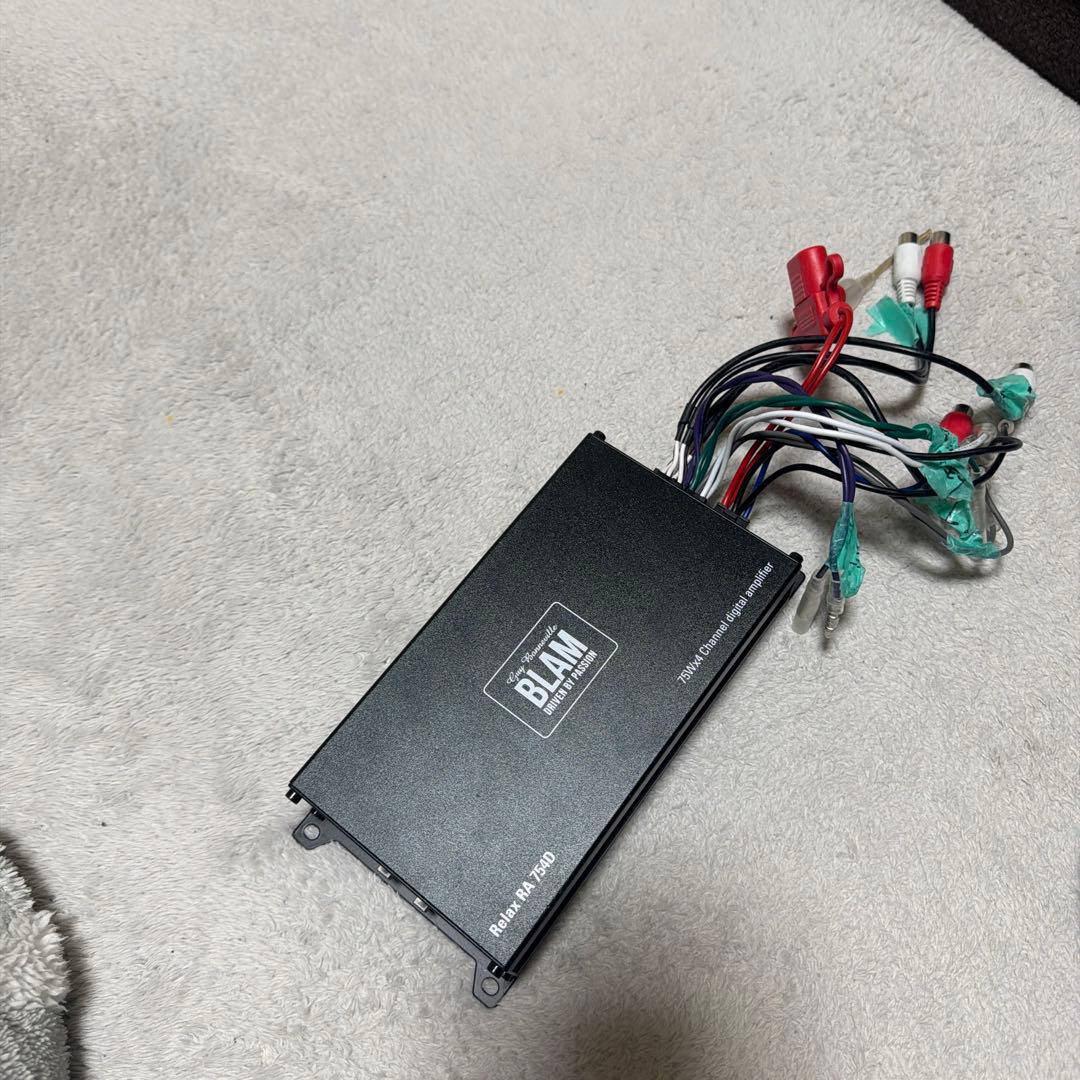 BLAM Relax RA 754D 4チャンネルアンプ