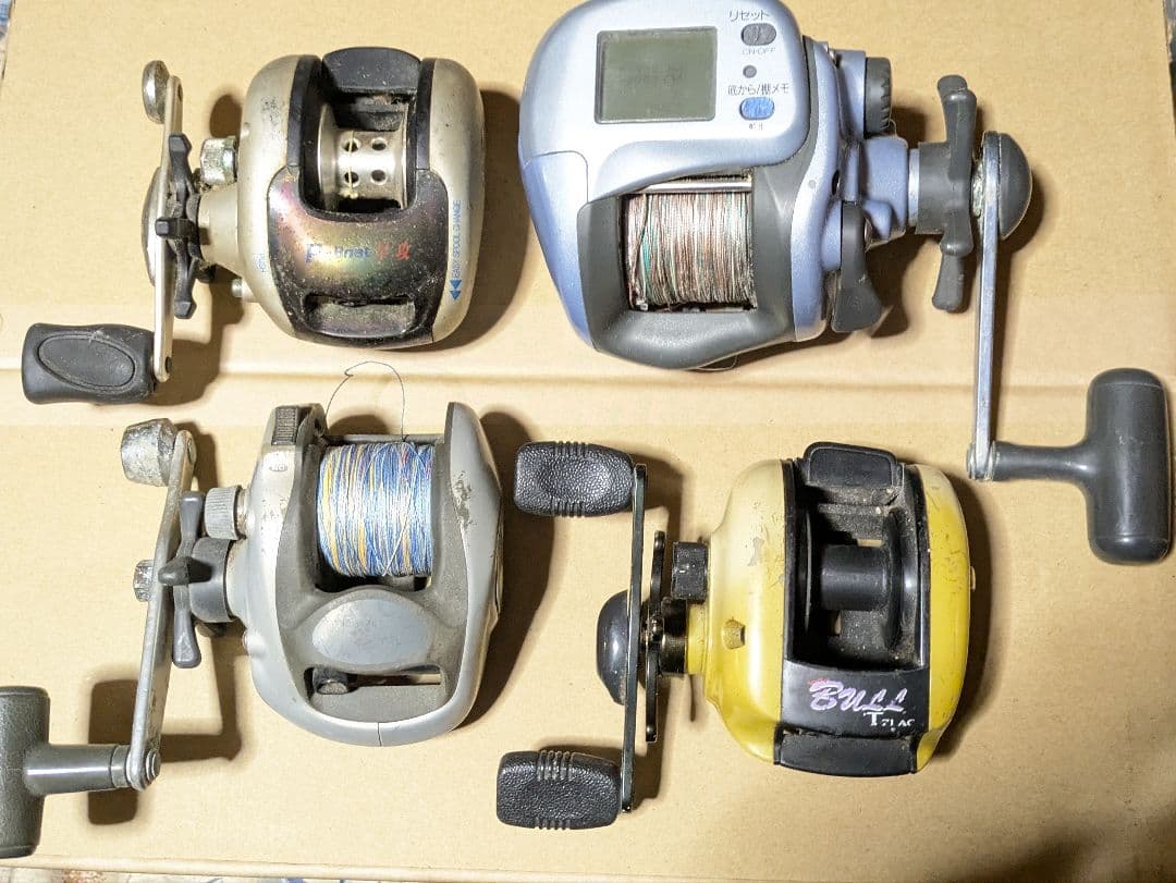 ジャンクリール大量 / SHIMANO RYOBI DAIWA