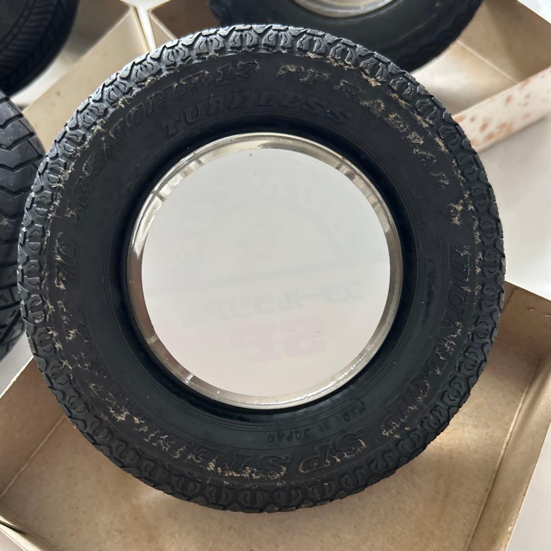 レトロ　新品　ダンロップ灰皿４個