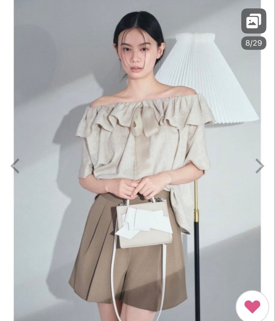 フレイアイディー　パンツ ツータックキュロットパンツ／ウォッシャブル レディース