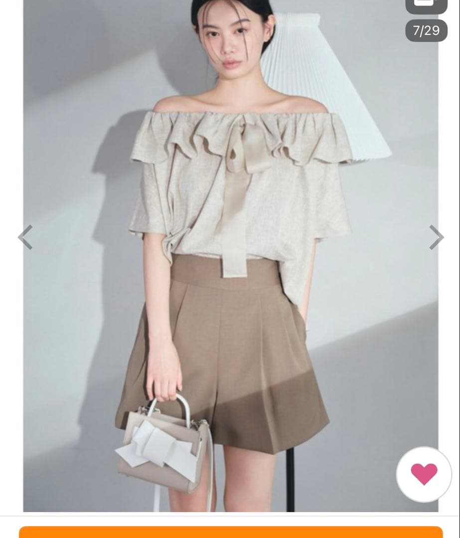 フレイアイディー　パンツ ツータックキュロットパンツ／ウォッシャブル レディース