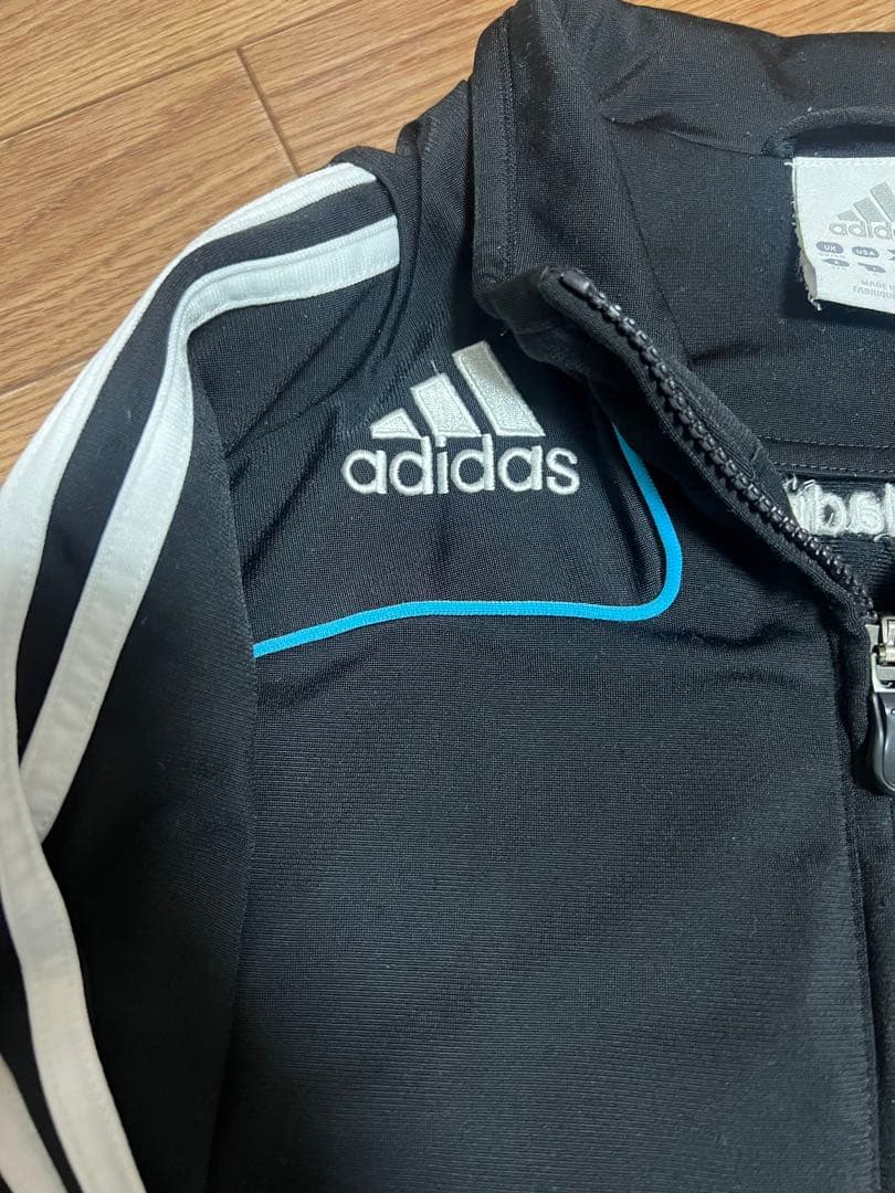 adidas レアル・マドリード トラックスーツ ブラック　Lサイズ　セール中‼️