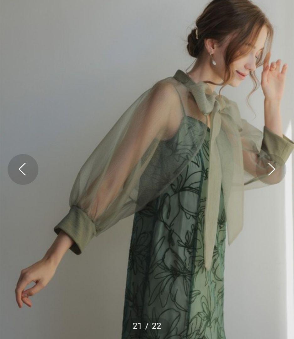 【Dorry Doll】美品♡ボウタイボレロセットドレス 結婚式 オケージョン