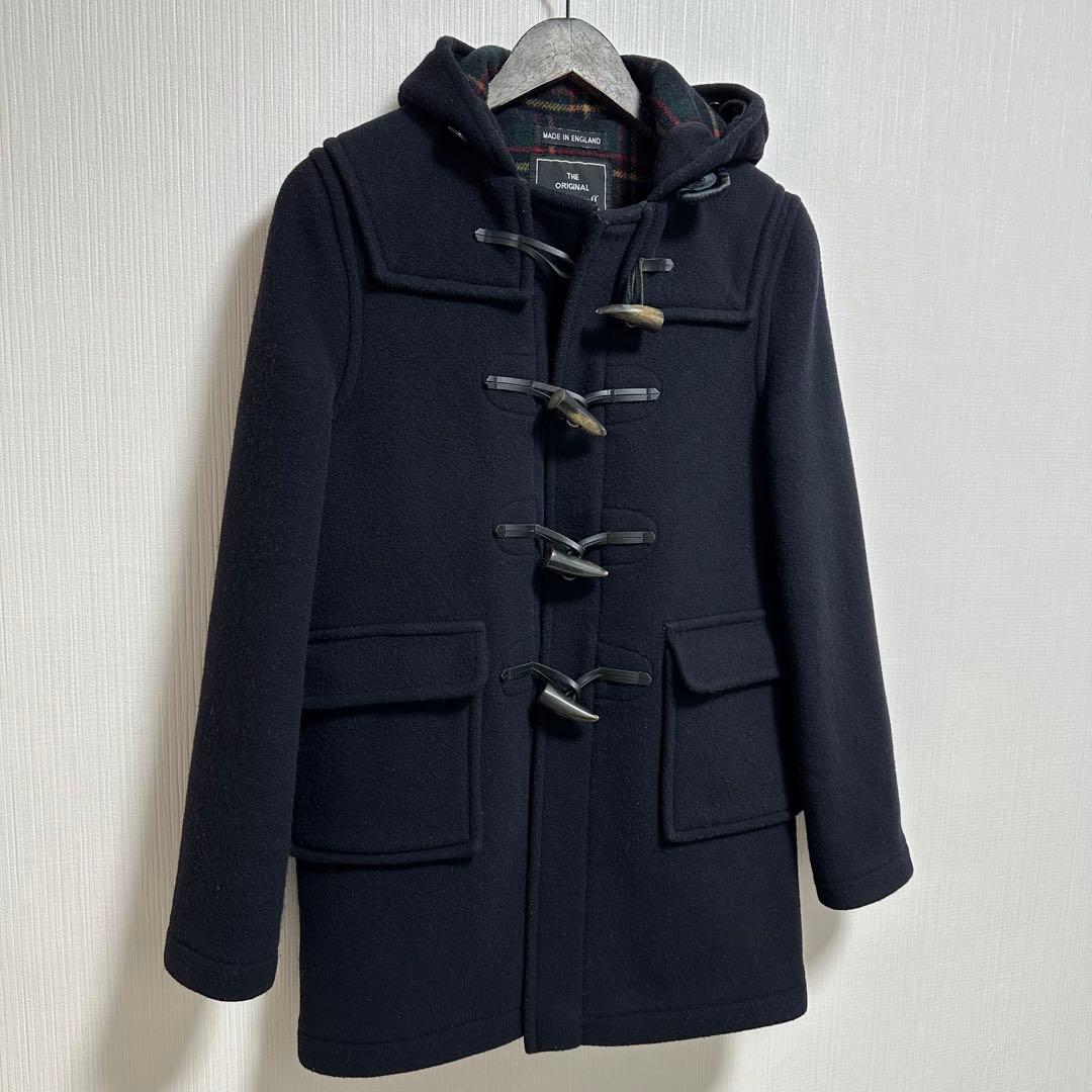 グローバーオール イングランド製フード付き高級英国 肉厚ウールダッフルコート