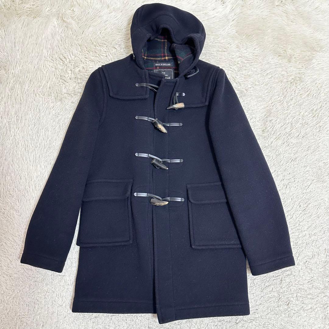 グローバーオール イングランド製フード付き高級英国 肉厚ウールダッフルコート