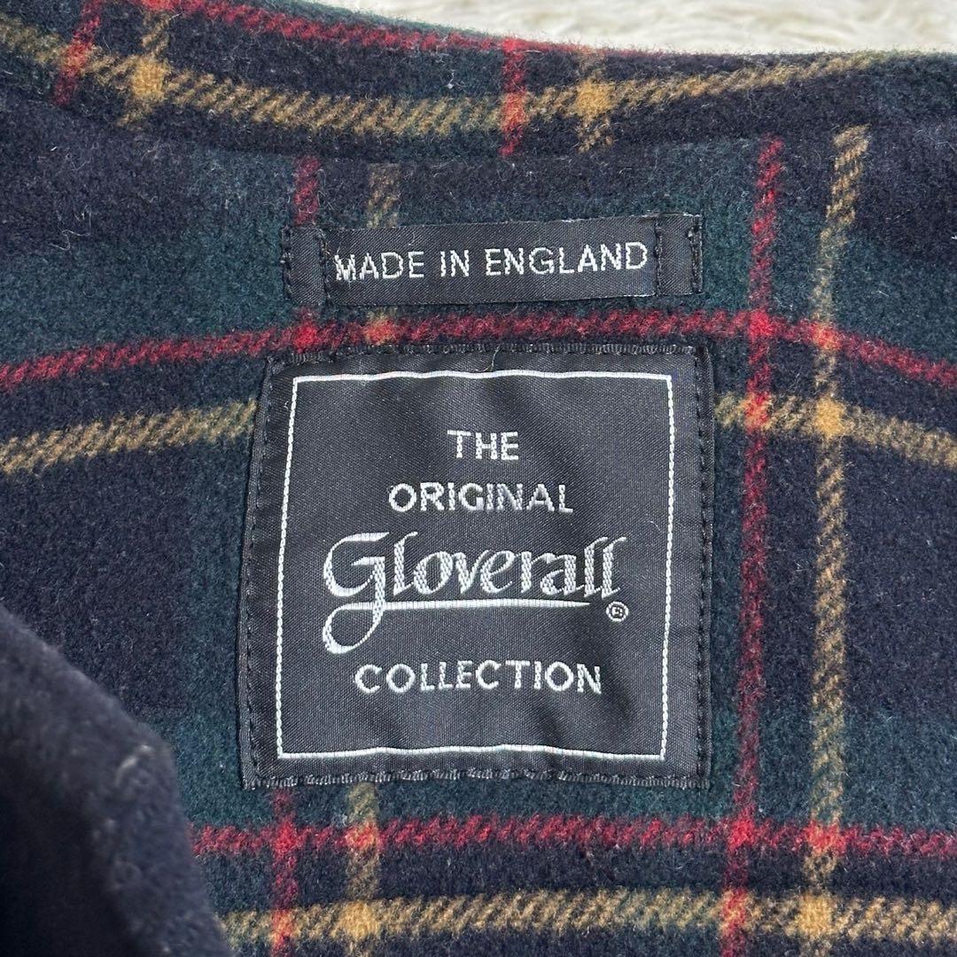 グローバーオール イングランド製フード付き高級英国 肉厚ウールダッフルコート