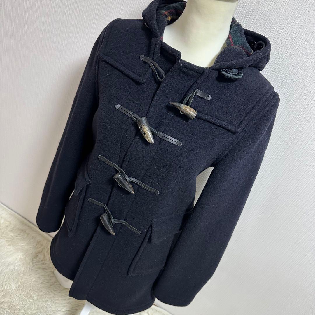 グローバーオール イングランド製フード付き高級英国 肉厚ウールダッフルコート