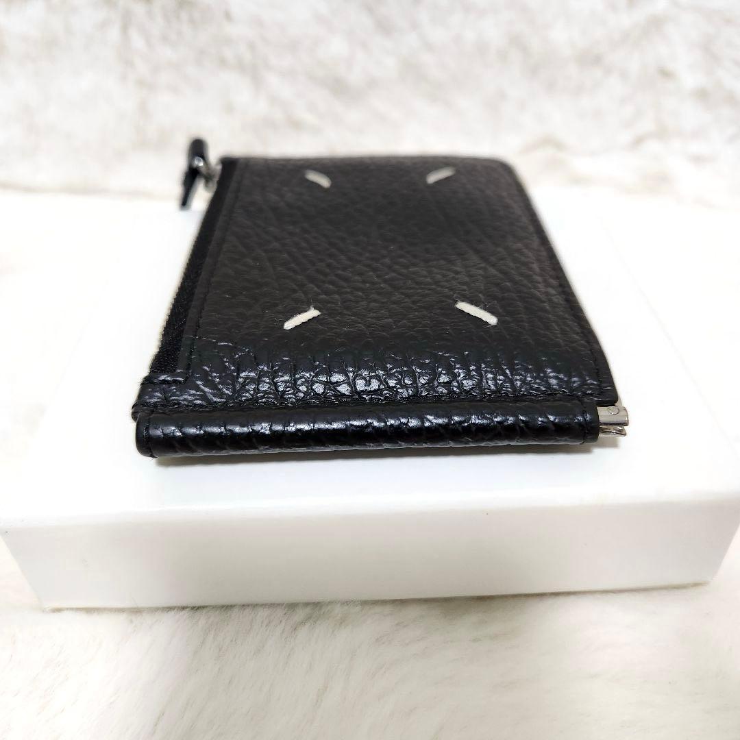 ✨極美品　付属品完備✨マルジェラ　マネークリップ　ケース　ステッチ　シボ革