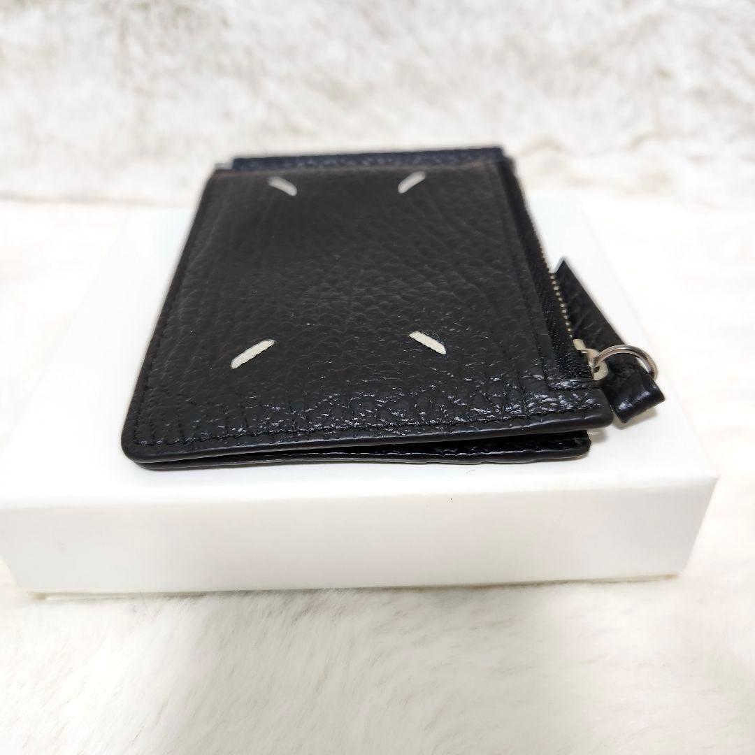 ✨極美品　付属品完備✨マルジェラ　マネークリップ　ケース　ステッチ　シボ革