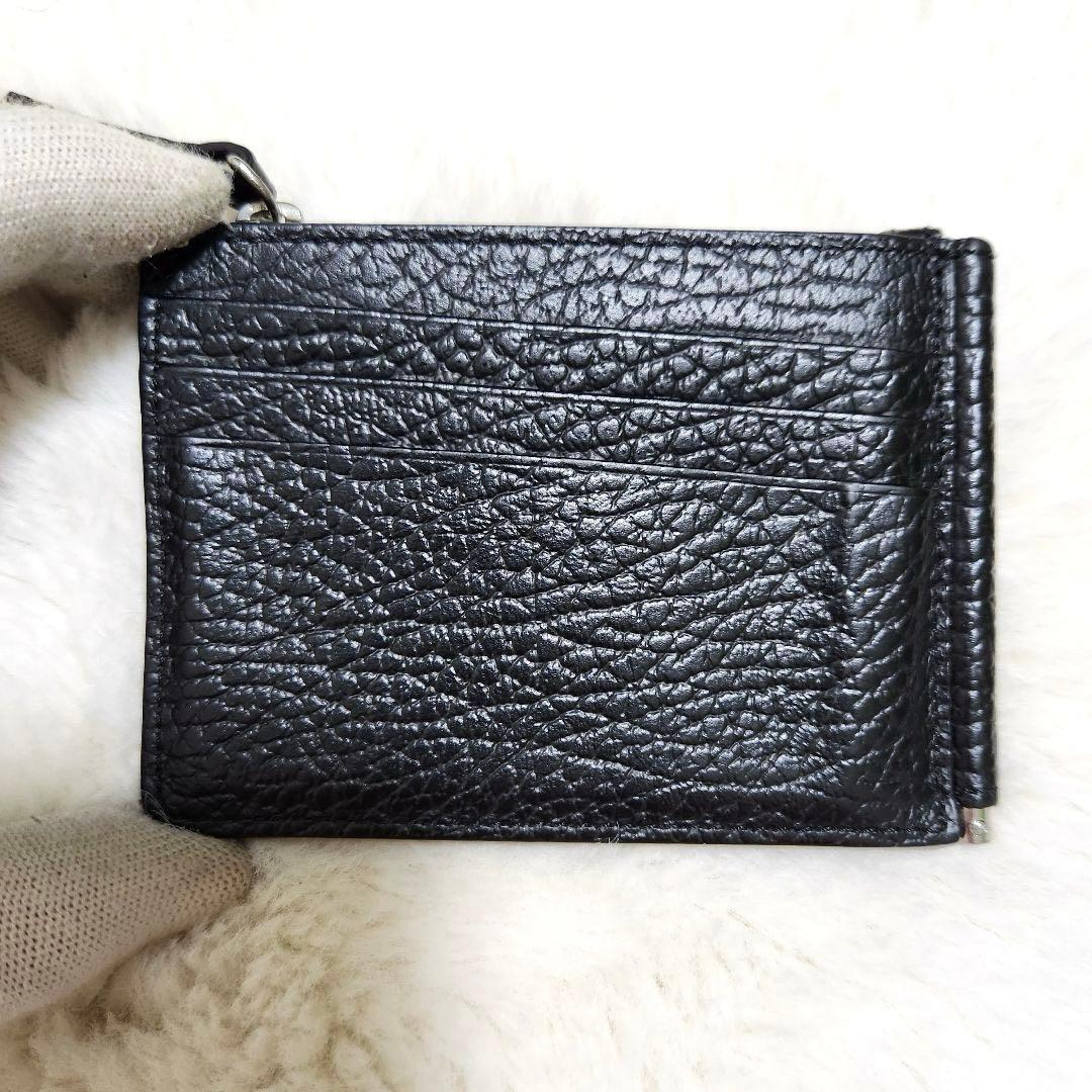 ✨極美品　付属品完備✨マルジェラ　マネークリップ　ケース　ステッチ　シボ革