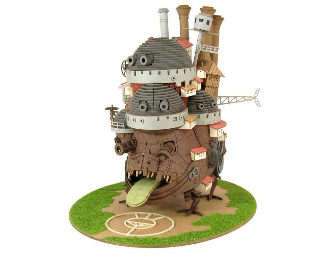 12120 ハウルの動く城 みにちゅあーとキット レーザーカットペーパーモデル