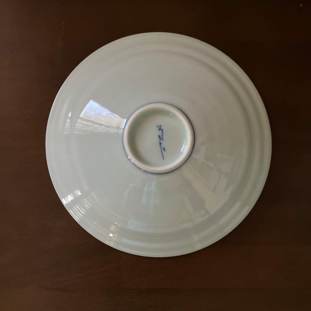 惣太窯　そうた窯　うさぎ模様　草花模様　深皿　5枚セット