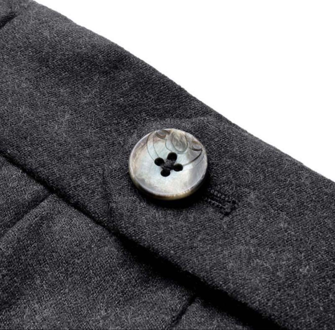 新品未使用タグ付 GTA サキソニー 2プリーツ HERRICK グレー