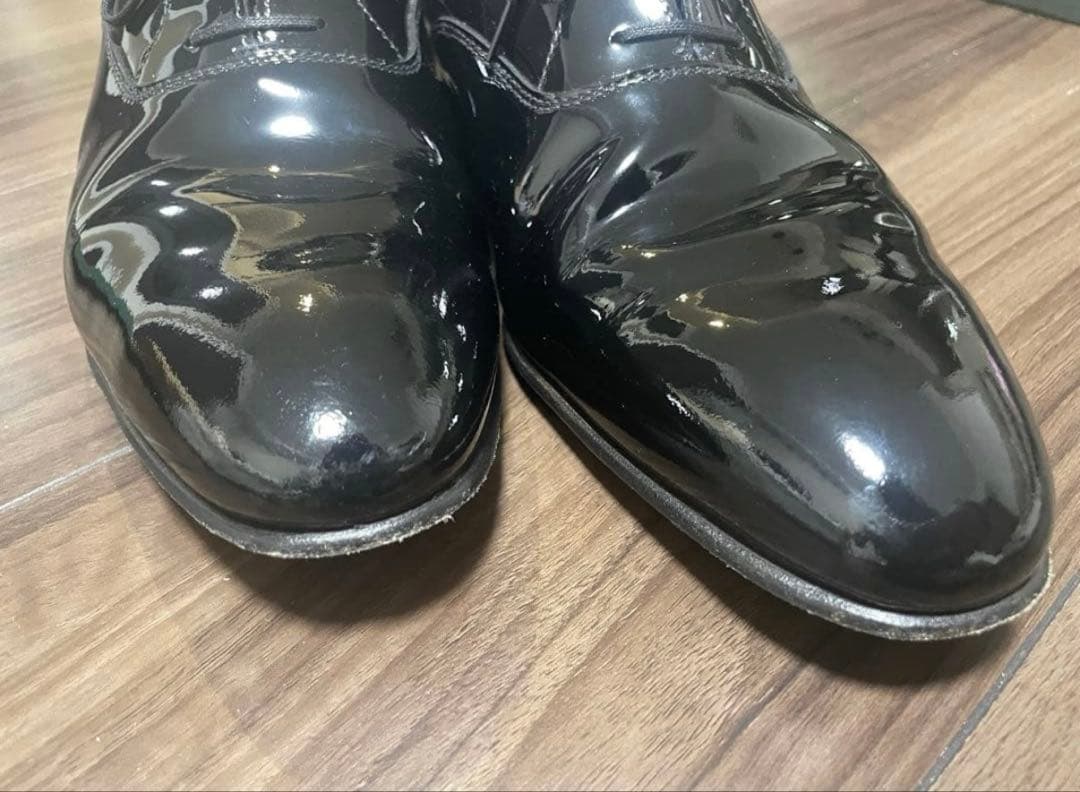 M*R様 結婚式　CROCKETT & JONES 革靴　エナメル26.5cm