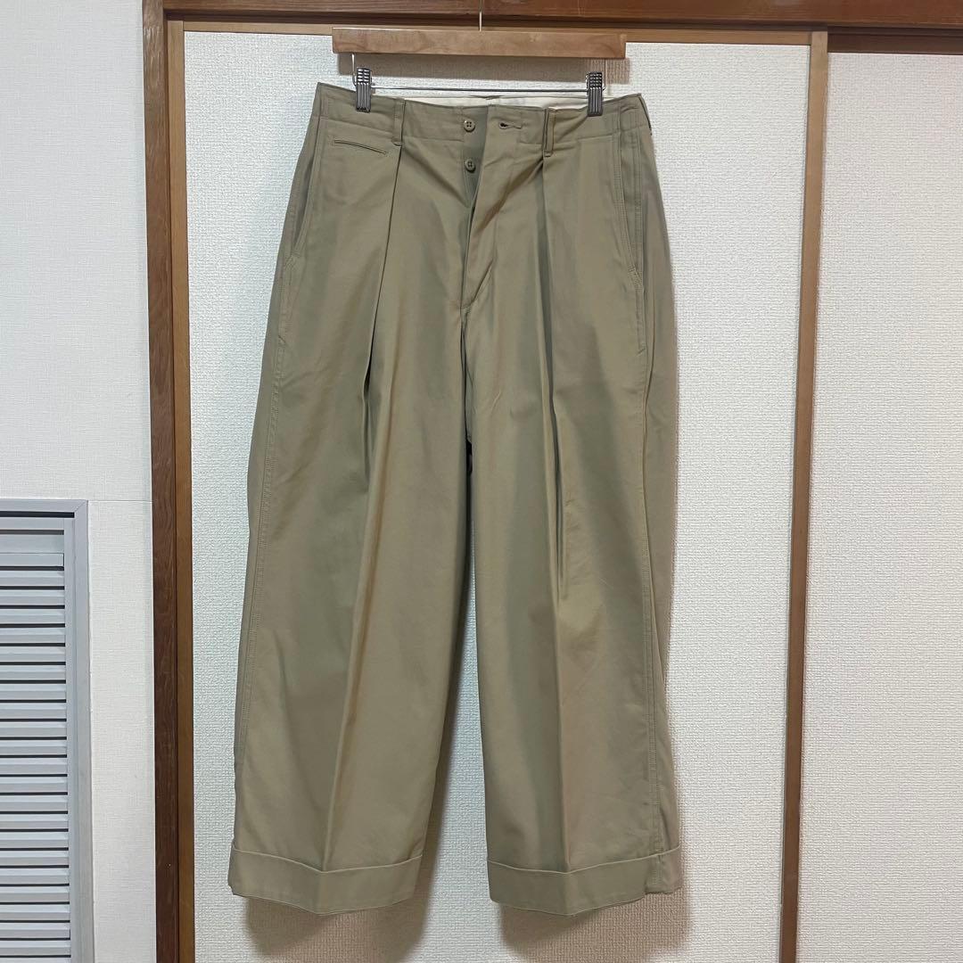 パンツ MARKAWARE / 41KHAKI WIDE size 2