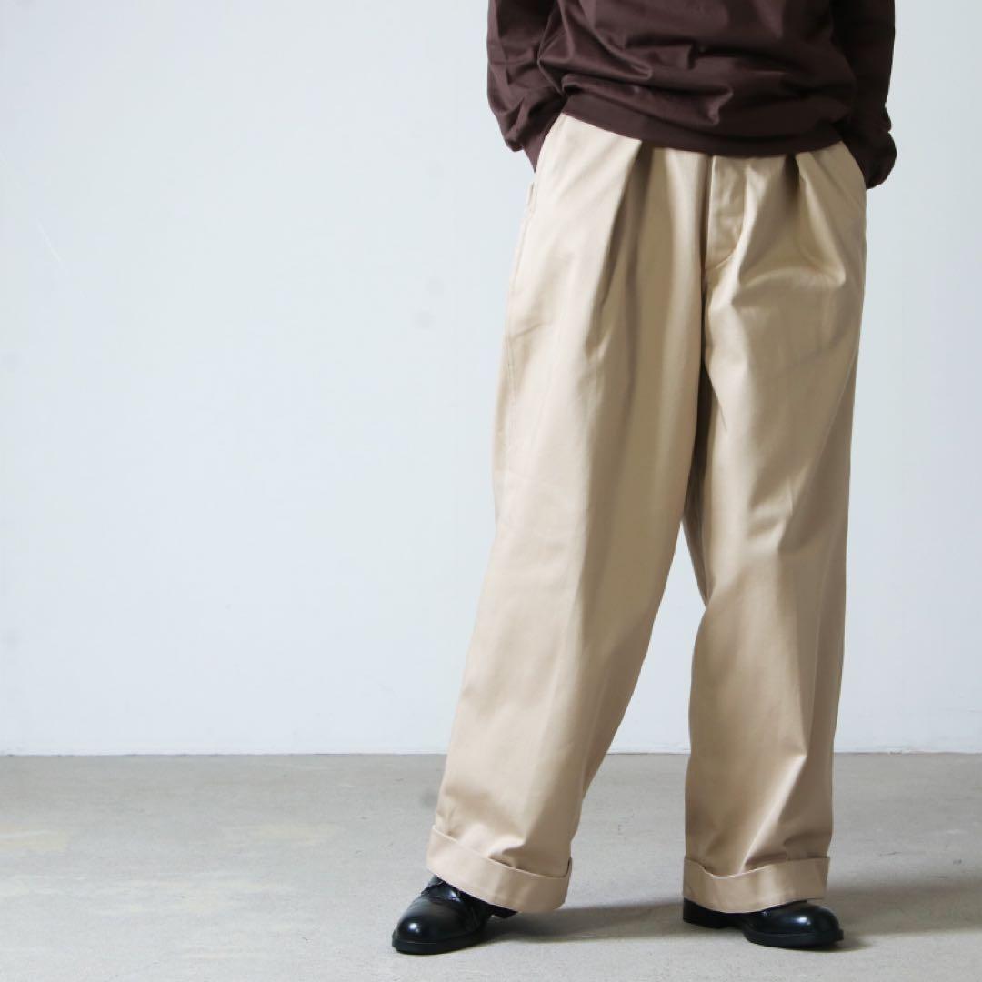 パンツ MARKAWARE / 41KHAKI WIDE size 2