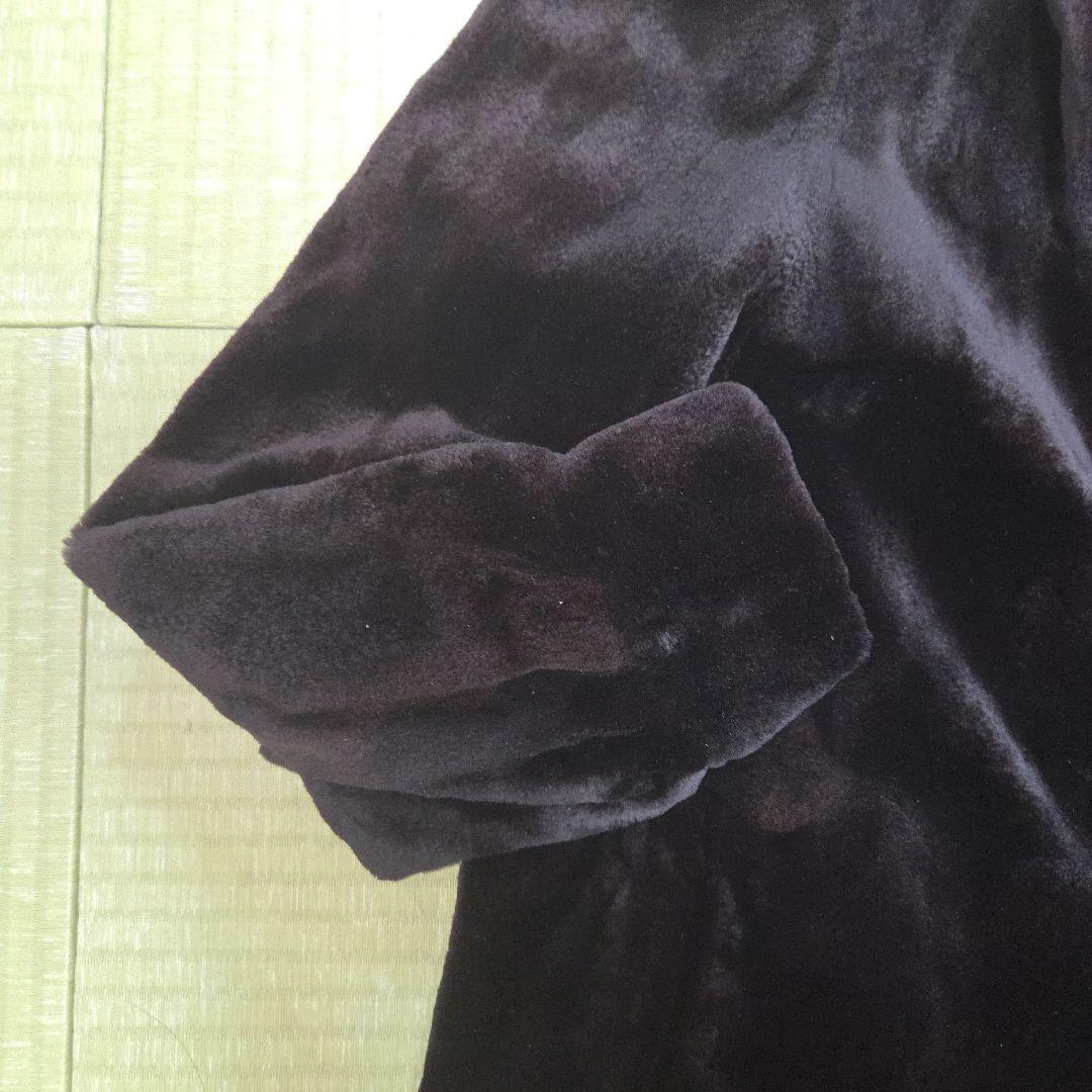 稀少 SAGA MINK 銀サガ シェアードミンク 美品 毛皮 サガミンク 袖絞