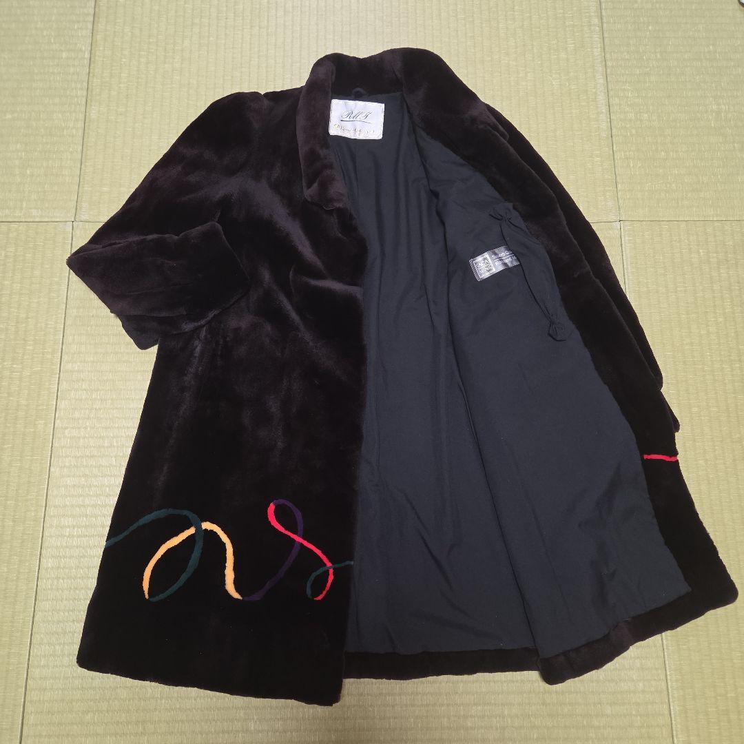 稀少 SAGA MINK 銀サガ シェアードミンク 美品 毛皮 サガミンク 袖絞