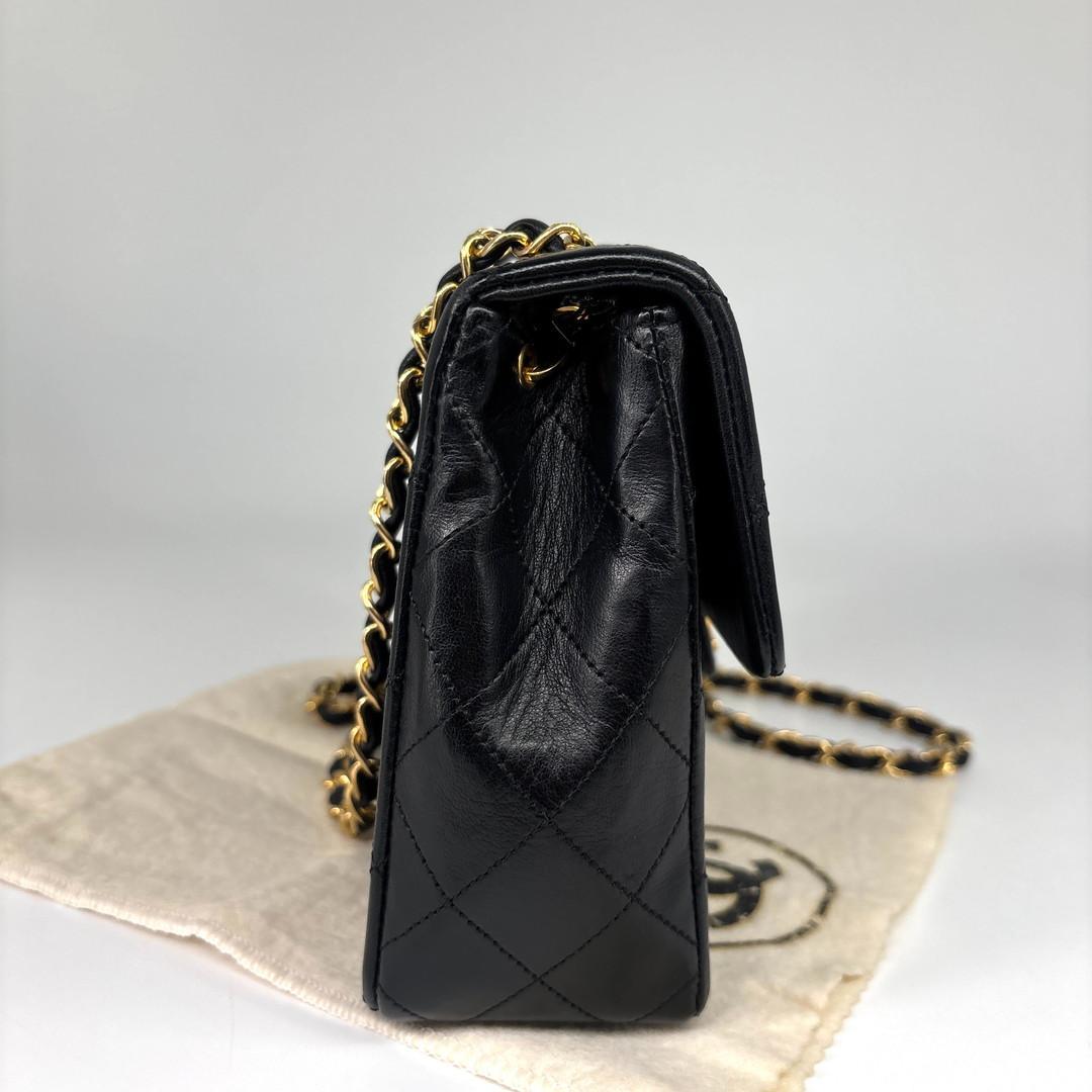 超極美品 シャネル ミニマトラッセ20 ラムスキン レディース ショルダーバッグ