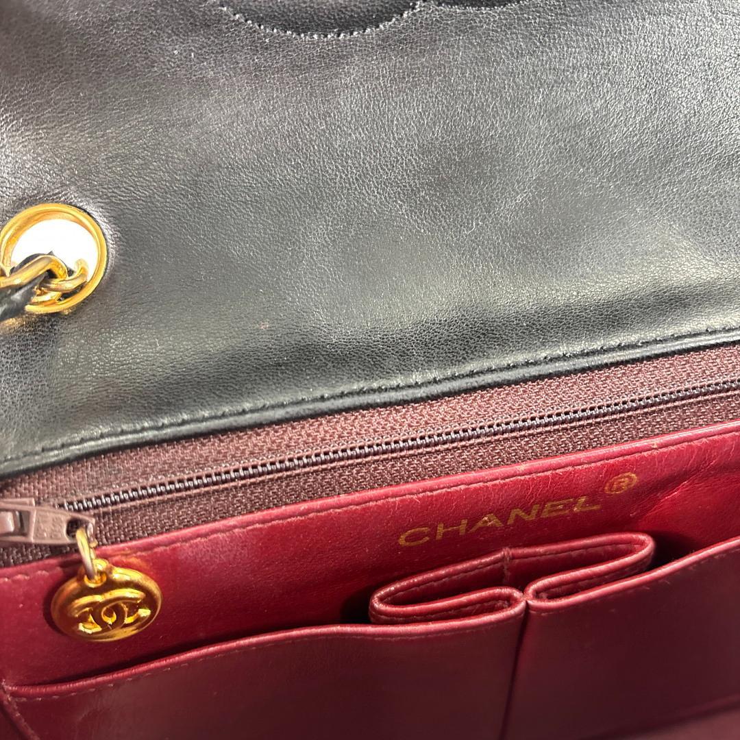 超極美品 シャネル ミニマトラッセ20 ラムスキン レディース ショルダーバッグ
