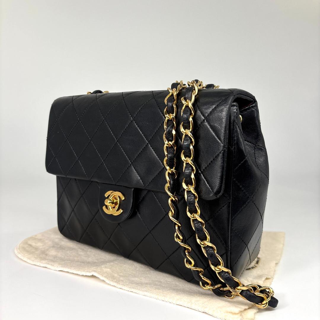 超極美品 シャネル ミニマトラッセ20 ラムスキン レディース ショルダーバッグ