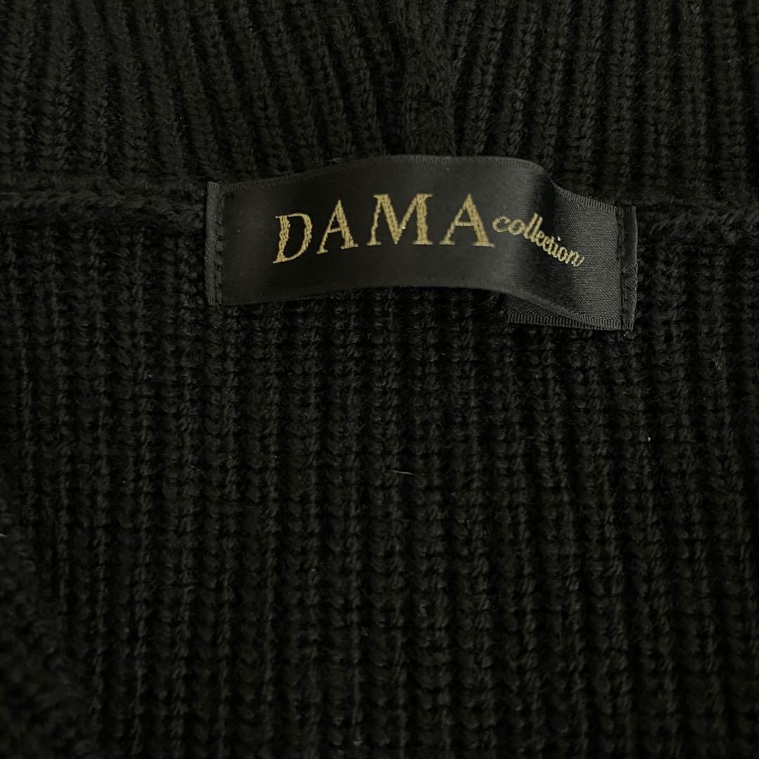 美品✨ダーマコレクション コート ロングカーディガン ウール フード付 LL