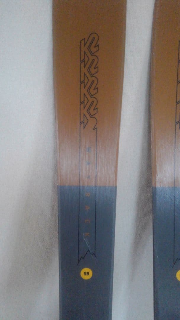 K2 WAYBACK 98 &フリッチ vipec12 板+ビンディング セット