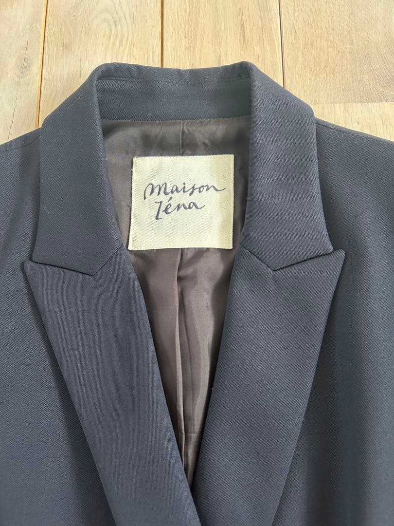IENA maisonジャケット金ボタンネイビー38