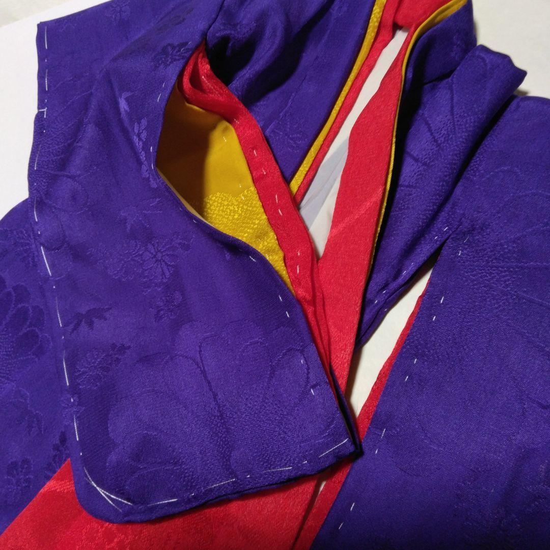 市松人形(着物)　10～12号　正絹