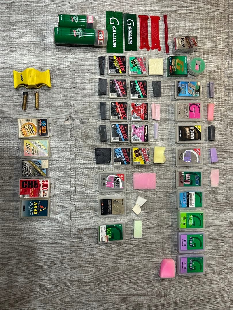 GALLIUM SWIX スキー用ワックスセット