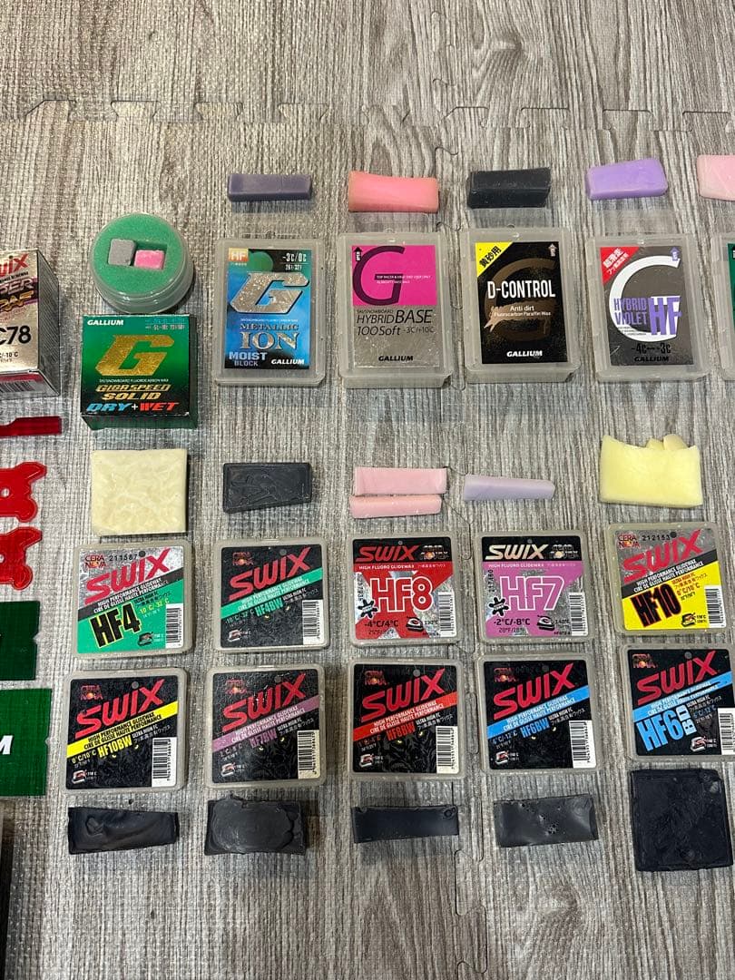 GALLIUM SWIX スキー用ワックスセット