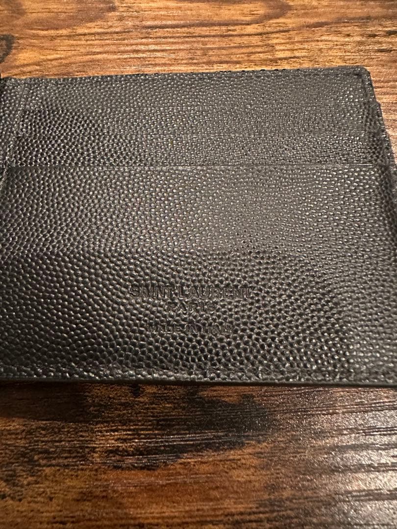 美品　SAINT LAURENT ブラック マネークリップ